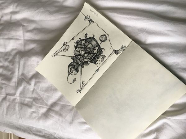 Inktober, день четырнадцатый | Ярмарка Мастеров - ручная работа, handmade