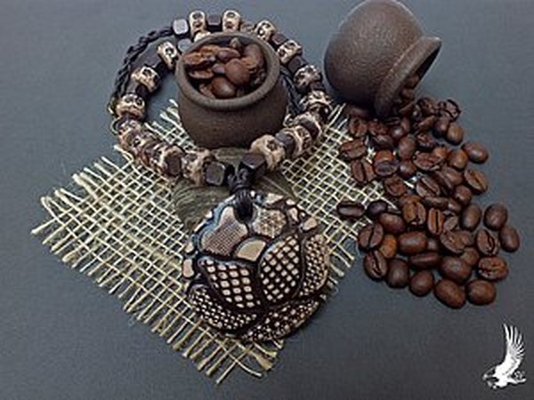 Создания ожерелье из полимерной глины | Ярмарка Мастеров - ручная работа, handmade