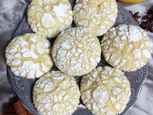 Печенье с трещинками | Ярмарка Мастеров - ручная работа, handmade
