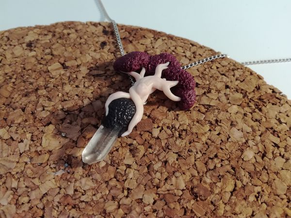 Лепим кулон из полимерной глины | Ярмарка Мастеров - ручная работа, handmade