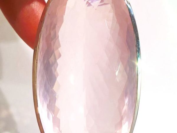 Великолепный кулон«Fairy Dreams» розовый кварц,серебро 925 ручная работа | Ярмарка Мастеров - ручная работа, handmade