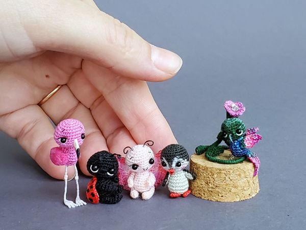 Миниатюрные крылатые создания | Ярмарка Мастеров - ручная работа, handmade