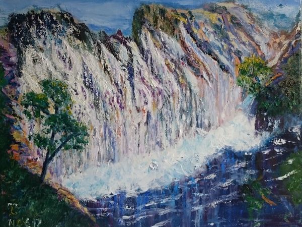 Радужный водопад в галерее! | Ярмарка Мастеров - ручная работа, handmade