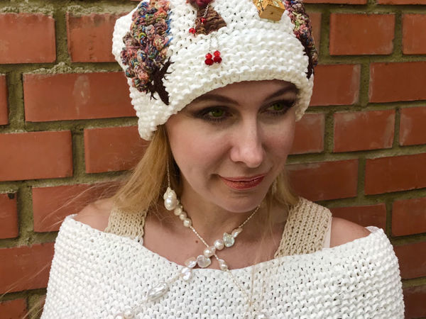 Арт-панама Лето! Ура! | Ярмарка Мастеров - ручная работа, handmade