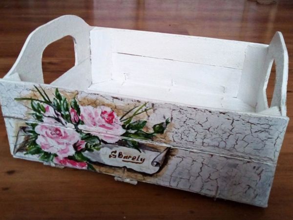 Декорируем хозяйственный ящик | Ярмарка Мастеров - ручная работа, handmade