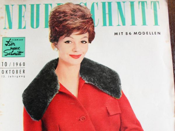 Neuer Schnitt — старый немецкий журнал мод 10/1960 | Ярмарка Мастеров - ручная работа, handmade