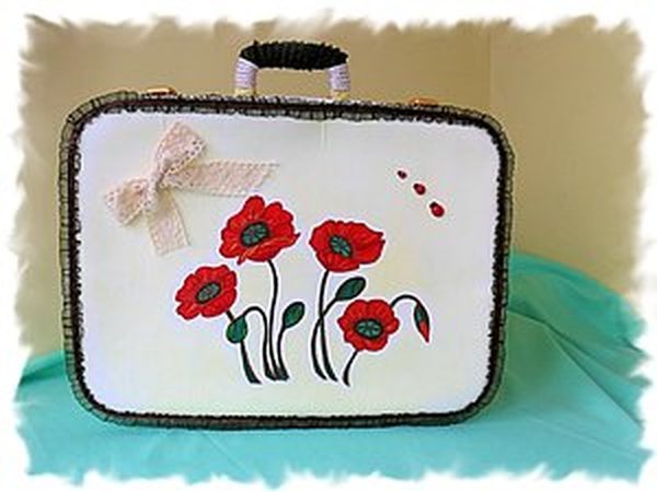 Вторая жизнь советского чемодана | Ярмарка Мастеров - ручная работа, handmade