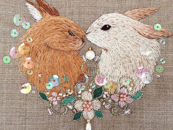 Magic Embroidery by Mayuka Morimoto Oyanagi | Livemaster - handmade