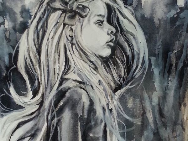 Чернильный октябрь | Ярмарка Мастеров - ручная работа, handmade