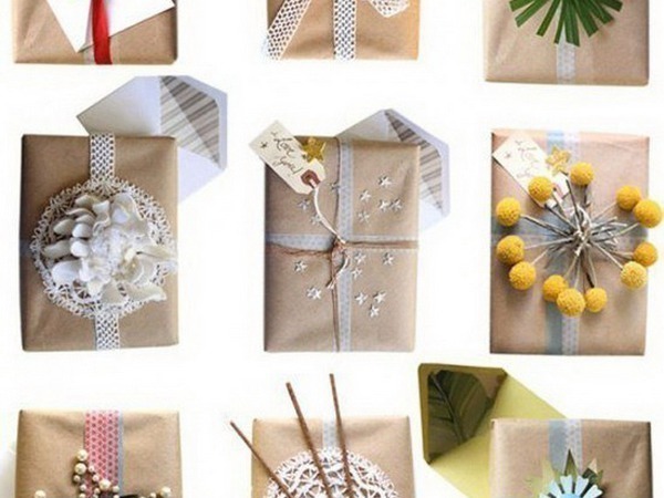 Идеи красивой упаковки подарков в эко-стиле | Ярмарка Мастеров - ручная работа, handmade