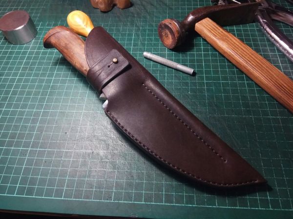 Изготовление деревянных ножен для ножа