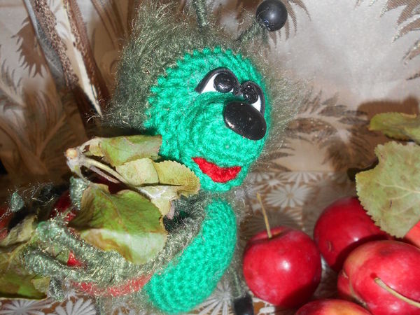 Гусеничка Ням-няшка | Ярмарка Мастеров - ручная работа, handmade