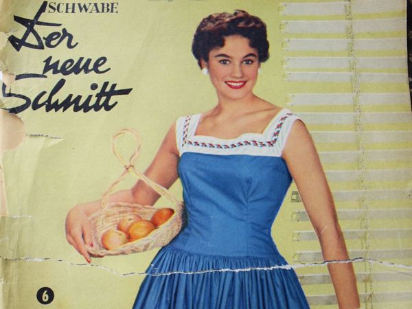 Der Neuer Schnitt — старый немецкий журнал мод — 6/1956 | Ярмарка Мастеров - ручная работа, handmade
