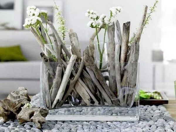 Как сделать красивый эко-декор вазы из веток