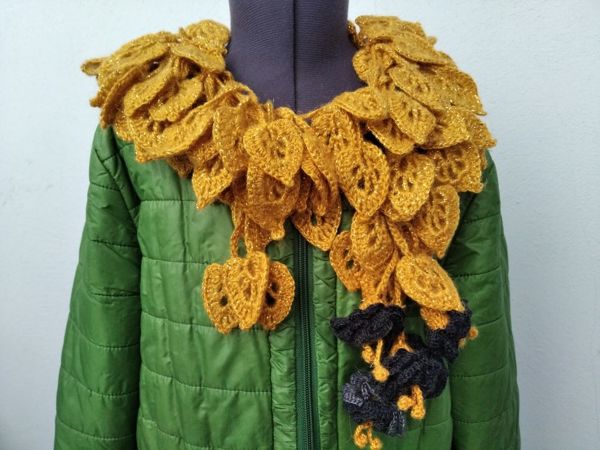 Оригинальные шарфики от 1300 руб | Ярмарка Мастеров - ручная работа, handmade
