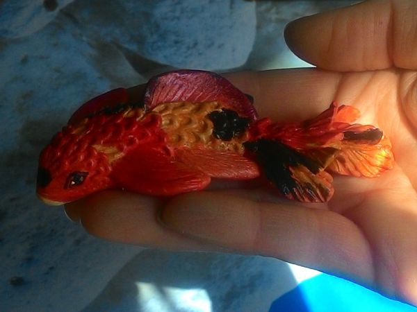 Лепим брошь карп кои из полимерной глины. Часть 2 | Ярмарка Мастеров - ручная работа, handmade