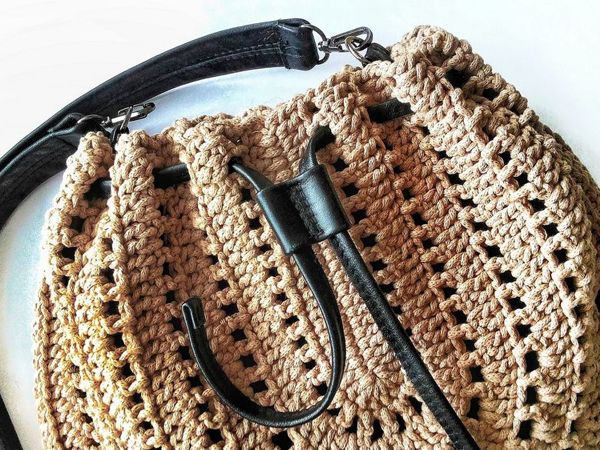 Вяжем сумку | Ярмарка Мастеров - ручная работа, handmade