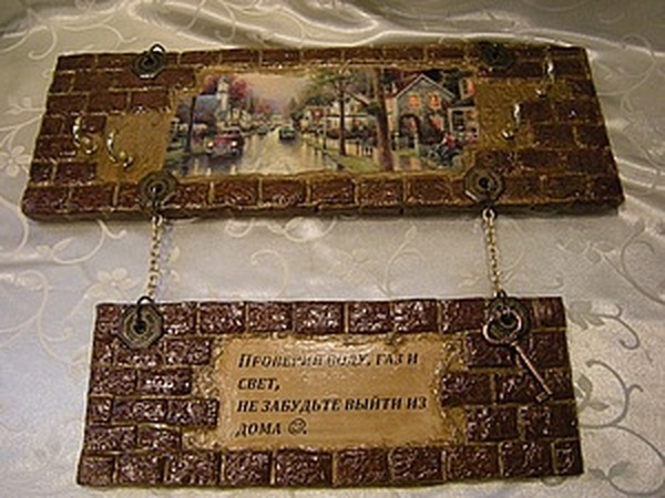 Имитируем кирпичную стену. | Ярмарка Мастеров - ручная работа, handmade