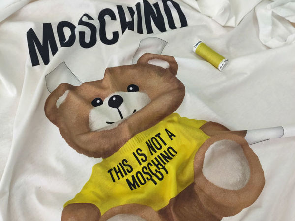 Худи Moschino Toy с медведем