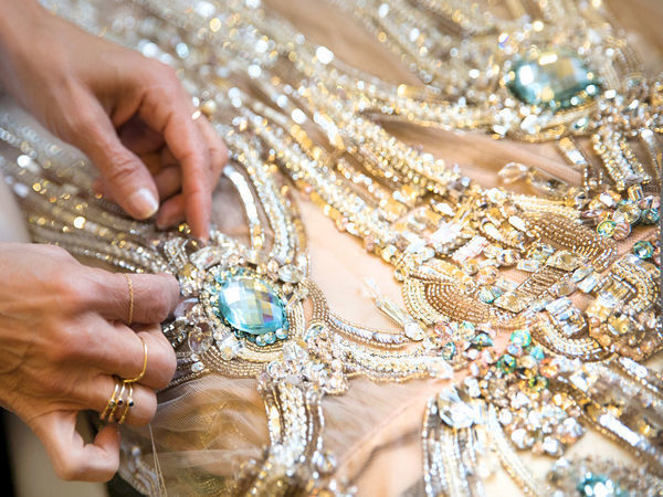 Close-up: Embroidery in Works by Elie Saab | Livemaster - handmade