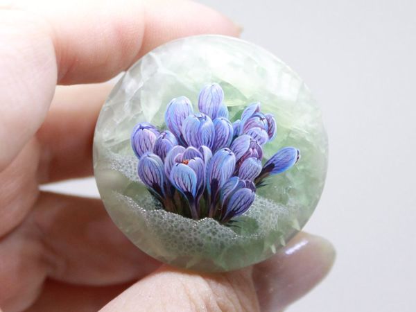 Весенние крокусы и все остальное | Ярмарка Мастеров - ручная работа, handmade