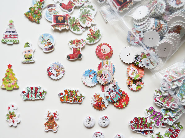 Новогодние пуговицы уже в продаже!! | Ярмарка Мастеров - ручная работа, handmade