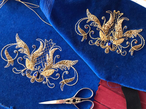 Основы золотного шитья | Ярмарка Мастеров - ручная работа, handmade