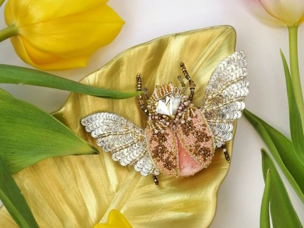 Мозаичное плетение бисером | Ярмарка Мастеров - ручная работа, handmade
