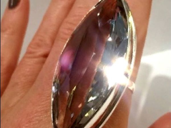Видео кольца«Maleficenta»раухтопаз,серебро 925 ручная работа | Ярмарка Мастеров - ручная работа, handmade