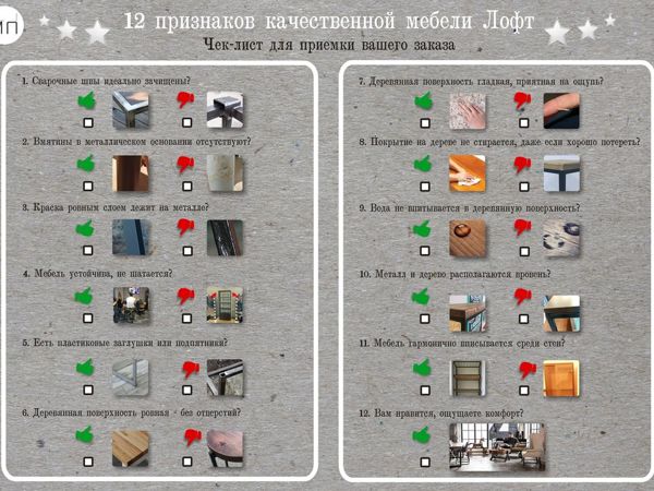 12 признаков качественной мебели Лофт | Ярмарка Мастеров - ручная работа, handmade