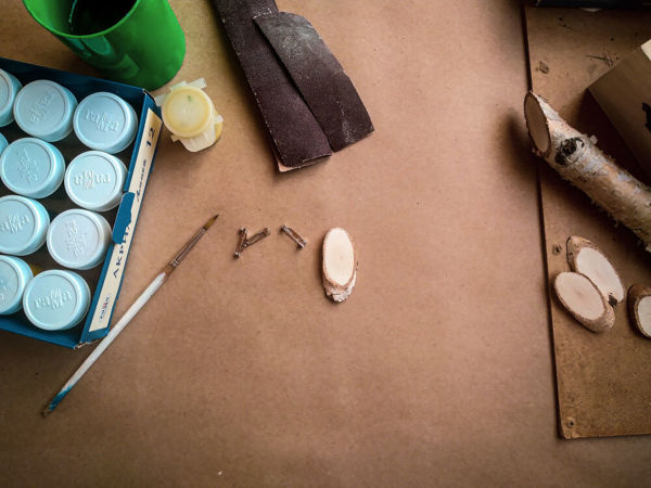 Мастер-класс по созданию расписной броши на деревянной основе (Брошка  «Улитка») | Ярмарка Мастеров - ручная работа, handmade
