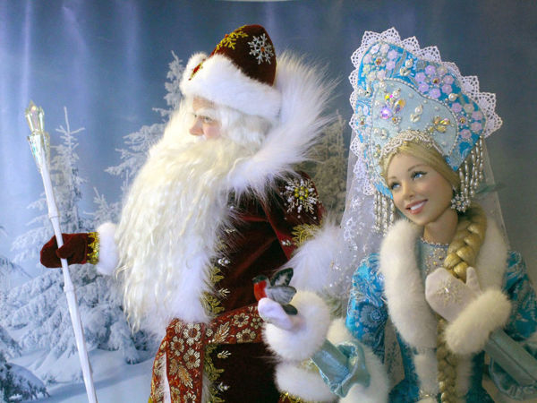В дополнение к работе  «Дед Мороз и Снегурочка»  80,70см | Ярмарка Мастеров - ручная работа, handmade