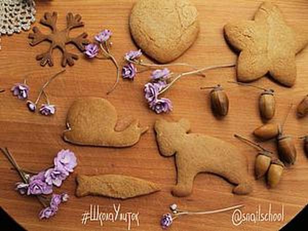 Имбирное печенье от Школы Улиток | Ярмарка Мастеров - ручная работа, handmade