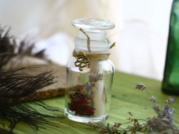 Tutorial: Aged invitation in a Jar | Livemaster - handmade