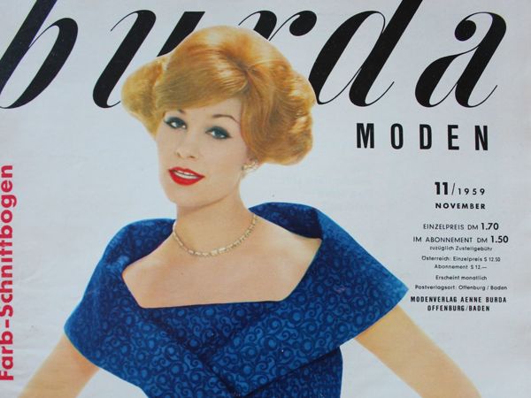 Burda moden — 11/1959- Бурда Моден | Ярмарка Мастеров - ручная работа, handmade