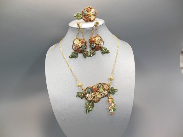 процес работы комплекта с цветами | Ярмарка Мастеров - ручная работа, handmade