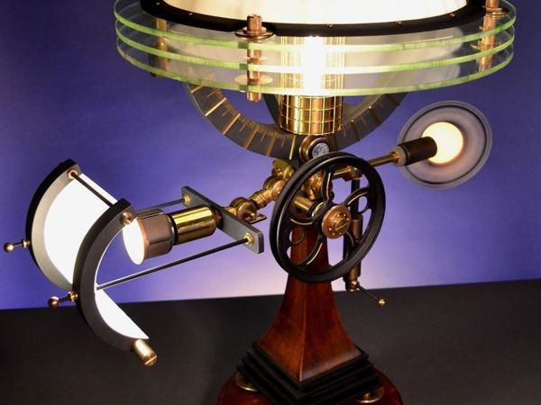 Art Donovan: Steampunk Lamps Artists | Ярмарка Мастеров - ручная работа, handmade