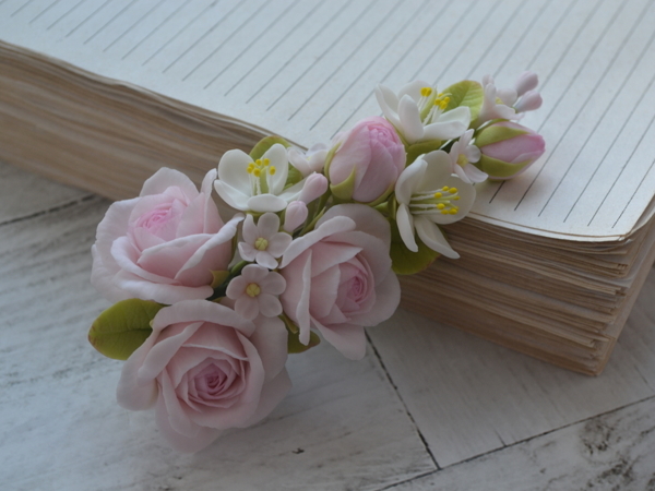 Заколочка на выпускной | Ярмарка Мастеров - ручная работа, handmade
