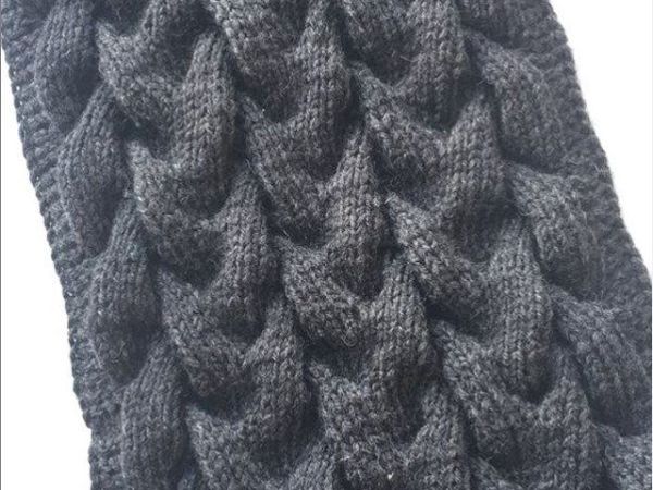 Учимся вязать узор «Коса с тенью» | Ярмарка Мастеров - ручная работа, handmade
