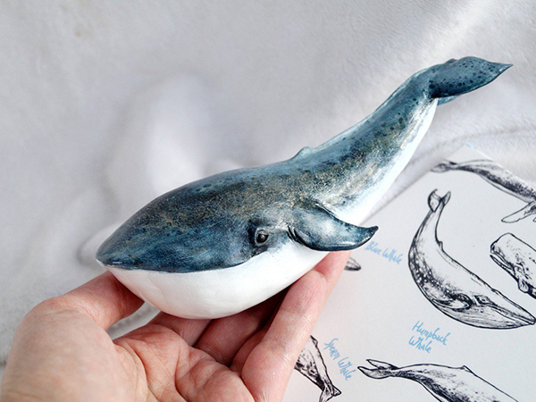 Pocket Marine Creatures: Whale World of Polymer Clay by Tatsiana Holas | Livemaster - handmade