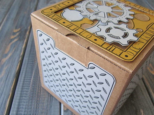 Делаем подарочную коробочку в стиле стимпанк | Ярмарка Мастеров - ручная работа, handmade