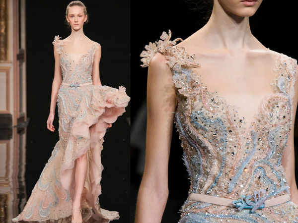 Softness And Grace in a Dress by the Lebanese Designer Ziad Nakad | Livemaster - handmade