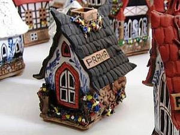 Керамические домики | Ярмарка Мастеров - ручная работа, handmade
