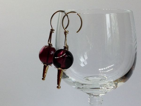 Создаем серьги в древнеримском стиле | Ярмарка Мастеров - ручная работа, handmade