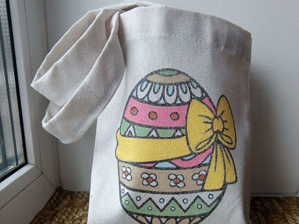 Роспись пасхальной сумочки | Ярмарка Мастеров - ручная работа, handmade