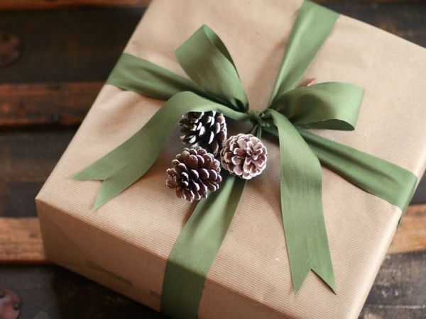 Новогодняя упаковка подарков (Быстро и просто) | Ярмарка Мастеров - ручная работа, handmade