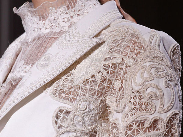 Сложный декор наряда Valentino Spring-Summer 2012 | Ярмарка Мастеров - ручная работа, handmade