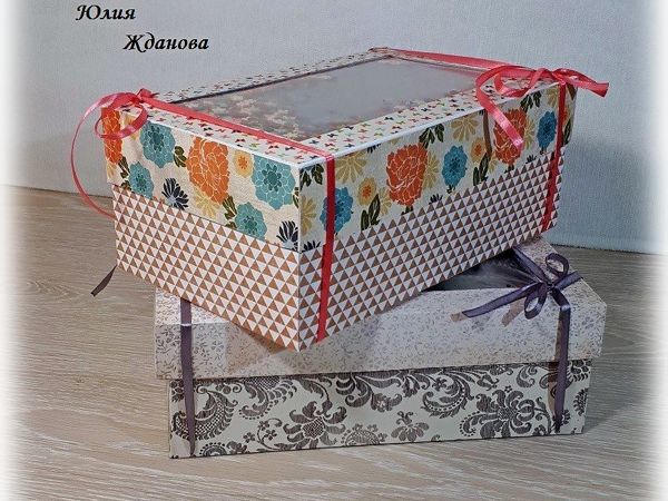 Делаем упаковочную коробку с шейкером | Ярмарка Мастеров - ручная работа, handmade