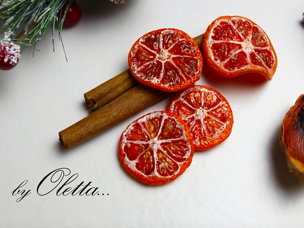 Make Dried Orange Slices Of Polymer Clay | Livemaster - handmade Make Dried Orange Slices Of Polymer Clay | Livemaster - handmade