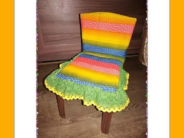 Мастерим кукольный стульчик | Ярмарка Мастеров - ручная работа, handmade